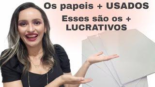 Qual papel comprar para fazer personalizados(Qual papel usar para fazer personalizados)