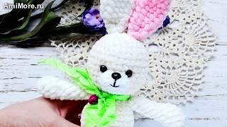 Амигуруми: схема Зайка. Игрушки вязаные крючком - Free crochet patterns.