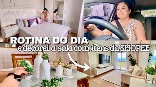 ROTINA DONA DE CASA | cuidados com o lar, almoço, a nova decoração da sala ficou linda | Laís Duo