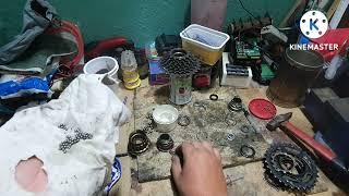 Ремонт трещотки на велосипеде