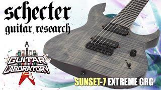 [Eng Sub] SCHECTER SUNSET-7 EXTREME GRG electric guitar