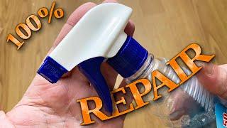  So reparieren Sie die Handbrause SPRAY WATER BOTTLE PUMP. Einzigartiges Problem