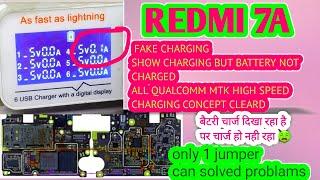 Redmi 7a Slow Charging Battery Not Holding Charge ! Fake Charging Problem Solved