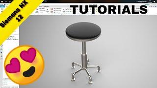 How To Design Stool or Chair In Siemens NX 12 | Siemens NX Tutorials | Er Jatin Sapra | NX Modeling