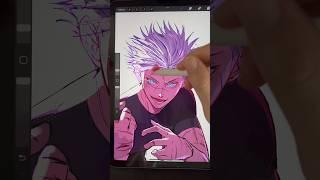 Gojo Satoru | Jujutsu Kaisen | Fanart | Jjk #anime #music #art #drawing #fanart #gojo #jujutsu