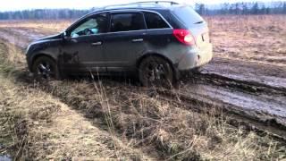 Opel Antara 3.2 spring off road почти сел