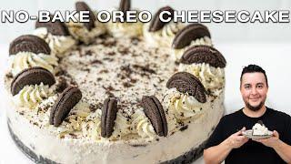 Super Easy Oreo Cheesecake, No Oven Needed! And No Gelatin!