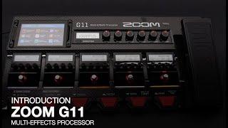 The Zoom G11 Multi-Effects Processor: Introduction