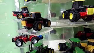 1/64 4wd tractors. Knudson, Ford, John Deere, Steiger, Woods and Copeland, Rome, Case IH