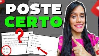 Como SUBIR o SEU PRIMEIRO VÍDEO para o youtube da forma correta [Passo a passo simples e objetivo]