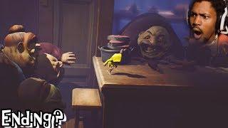 OMG SASHA BABY PLEASE KEEP RUNNING | Little Nightmares (Part 4) ENDING