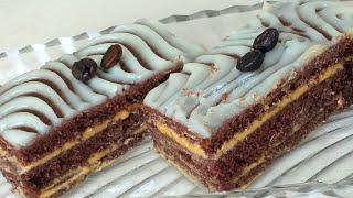 Торт "Капучино''/Шоколадно-кофейный торт/Cake "Cappuccino"/Chocolate-coffee cake