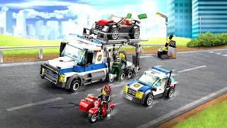 лего сити полиция 60143 эвакуатор lego city police auto transport heist speed build TUMANOV FAMILY