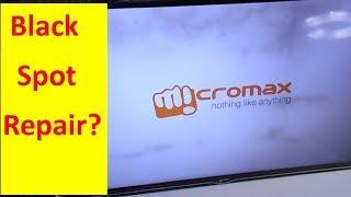 How to Repair LED TV Panel Having Black Spots (Micromax LED TV 40 inch)