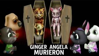 ANGELA Y GINGER MURIERON -  My Talking Tom Friends - AMONG US