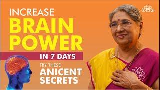 Boost Your Brain Power in 7 Days | 5 Ancient Techniques for Focus, Memory & Mental Clarity