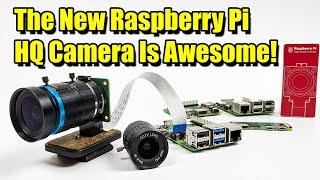 The New Raspberry Pi HQ Camera Is Awesome! - Set Up And Testing