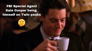 Dale Cooper being himself on Twin Peaks S1