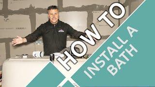 How to Install a Bath