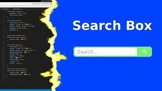 SEARCH BOX CSS Tutorial