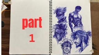 How I draw using ball pen | Ganesh Shimpi | part 1