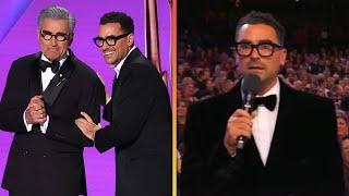 Emmys: Dan and Eugene Levy's FUNNIEST Hosting Moments