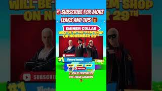 FORTNITE X EMINEM COLLAB SKIN RELEASE DATE…##viral #hindi #family #lego #eminem #shorts #short