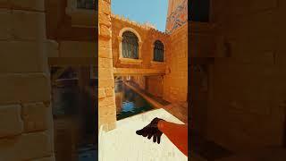 CAVE SELF POP FLASH ON DUST 2 #shorts #cs2