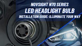 How to Install Novsight N70 Series LED Headlight Bulbs: A Step-by-Step Guide