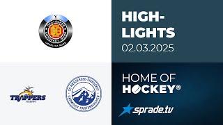 02.03.2025 - Highlights - Tilburg Trappers vs. SC Riessersee