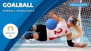 Goalball Highlights | Paris 2024 Paralympic Games ️