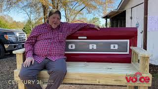 Dat Bench Guy combines sports, cars and comfort in unique hobby