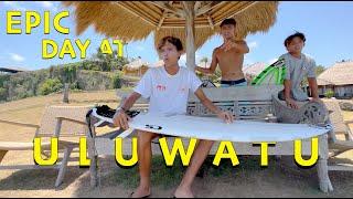 EPIC LATE SEASON WAVES AT ULUWATU with EVERYBODY