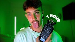1 HOUR of ASMR Dry Mouth Sounds *not wet (looped)
