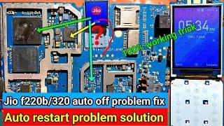 jio f220b auto off problem fix | jio f220b auto switch off solution | jio f220b restart problem