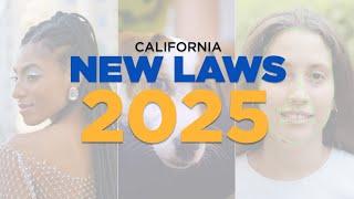 New California laws taking effect in 2025