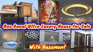 one kanal house for sale in dha lahore|Dha one Kanal Basement House|Dha one Kanal Designer House|