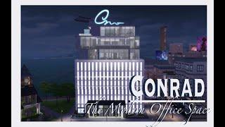 A Skyscraper in Sims 4? | Conrad Modern Office Space | Stop Motion |THE SIMS 4 | NOCC|