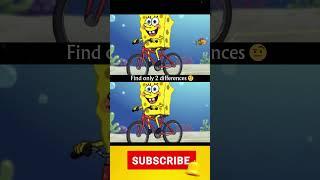 spot 2 differences #spongebob