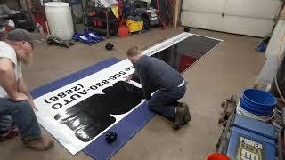 The Biggest Sign I Ever Made Built LUCAM Tire