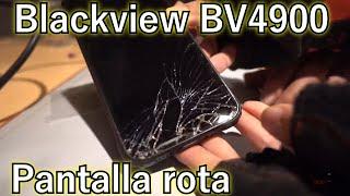 Change broken screen Blackview BV4900