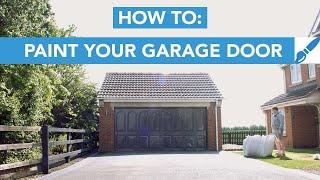 How to Paint Your Garage Door | Resincoat Garage Door Paint DIY Guide