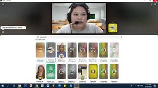 How to use Snap Camera with Google Meet / Teacher Michelle