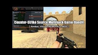 Counter-Strike Source: Game-Bandit | Aimbot, Visuals, Removals, Misc | FREE HACK/CHEAT