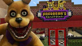 Building FREDBEARS FAMILY DINER in MINECRAFT.. (FNAF Management Wanted)