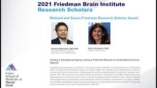 FBI Research Scholars: Hirofumi Morishita, MD, PhD and Rita Z Goldstein, PhD