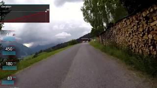 Keilbergweg climb KOM (Data Overlay)