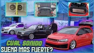 DEMO de GTI vs JETTA vs TORNADO cual sono mas