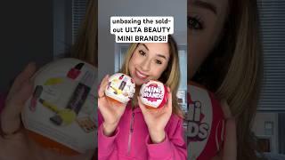 unboxing the sold-out ULTA BEAUTY MINI BRANDS!!  #shorts #minibrands #ultabeauty