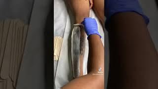 Leg wax transformation #waxing #waxspecialist #legwax #waxvideos